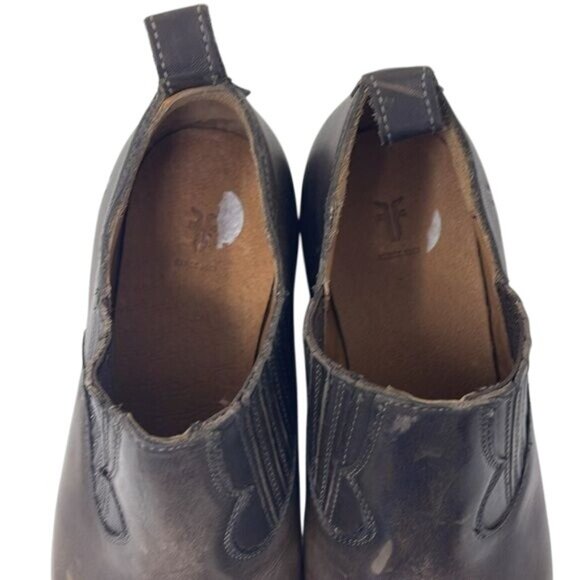 NEW Frye Billy Shootie Boots, Leather, size women’s US 7B, Brown - Picture 9 of 12